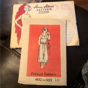 Vintage Anne Adams patterns (2 patterns)